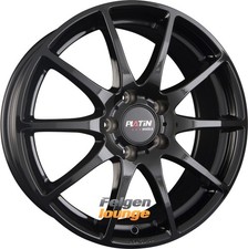 4 Alufelgen PLATIN P 113 Black