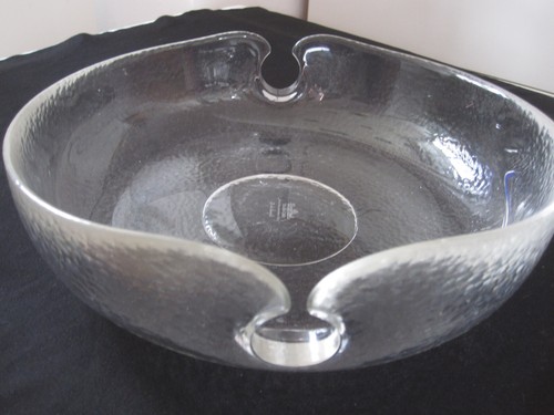 Rosenthal glas schale spun - glas,