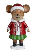 Deko Maus Wintermaus