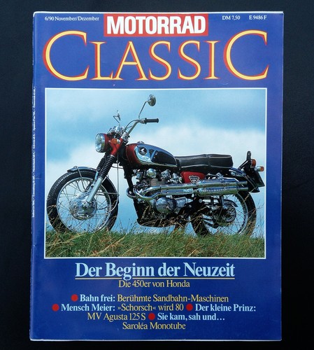 Motorrad classic 1990 honda - motorrad, 6.1990