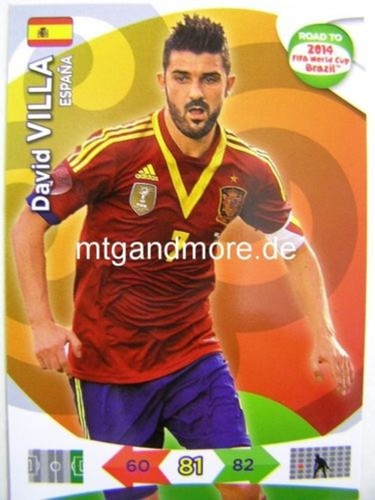 Adrenalyn david villa - -,