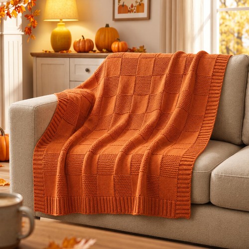 Strickdecke kuscheldecke sofa - strickdecke,