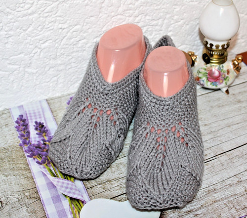 Handgestrickte füsslinge - ***handgestrickte,