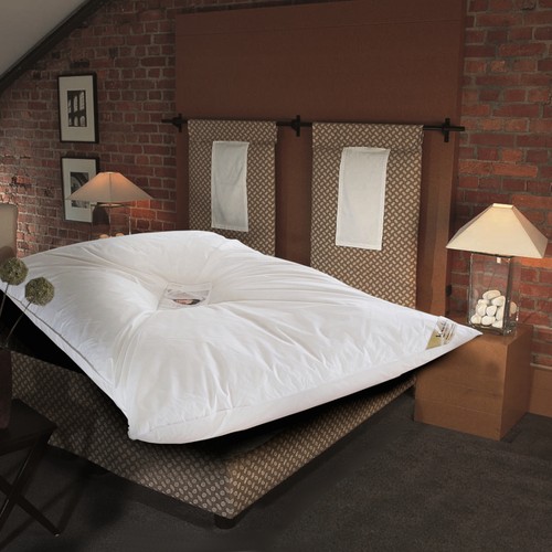 Federbett mit 100 neuen - federbett,