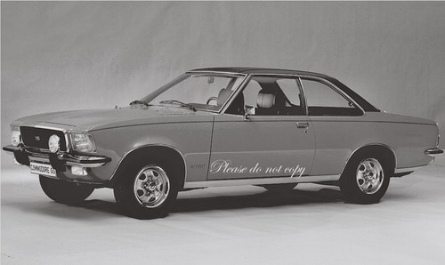 Opel commodore coupé e - b,