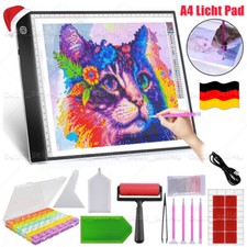 A4 LED Dimmbar Lichttisch 5D Diamond Painting Leuchttablet Lightpad Zeichenbrett