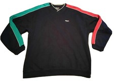 ⭐️Vintage H2O Longsleve ☆ Pullover   XL    Blau Rot Grün | Retro |  90er