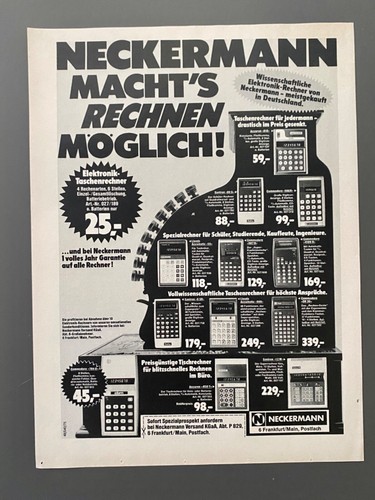 1975 neckermann macht - neckermann, macht´s