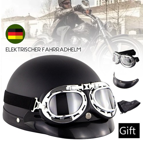 Motorradhelm mit visierbrille - motorradhelm,