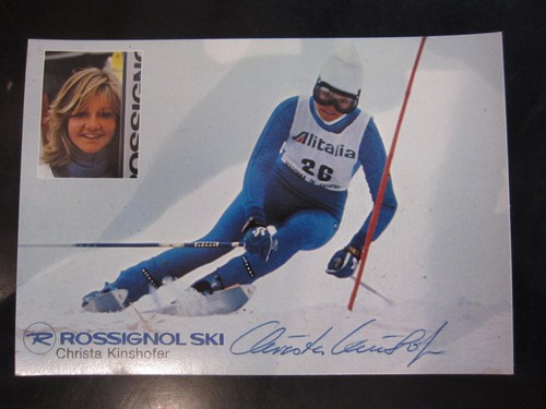 Autogramm christa kinshofer - christa,