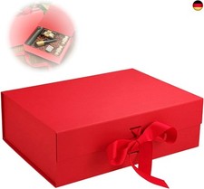 Geschenkbox mit Schleife, Magnetische Geschenkkarton mit Deckel,