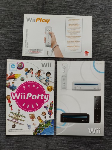 Wii party anleitungen - wii,