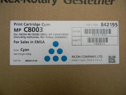 Original ricoh toner c8003 - ricoh,