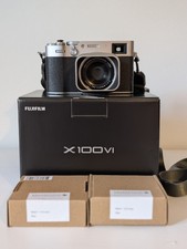 Fuji X100VI, 40MP, Silber, Deutsche Auslieferung  50 Auslösungen