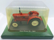ZETOR SUPER 50 1962 RED HACHETTE UNIVERSAL HOBBIES 1/43 DIECAST TRACTOR CASED