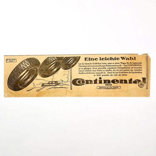 Continental reifen werbung - continental,