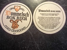 Bierdeckel Dommelsch Bier Bockbier Holland Niederlande