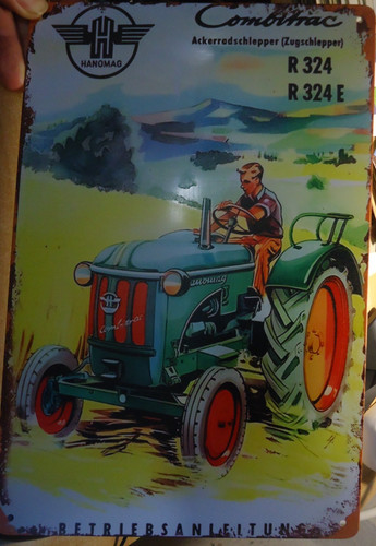Hanomag 324 traktor bulldog - 324,
