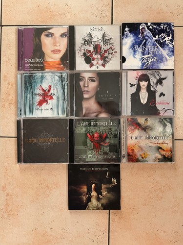 Paket mit cds - paket, eisblume