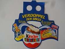 Ferrero Palettenanhänger Werbung 2002 / Schreibtischbande / Werbung