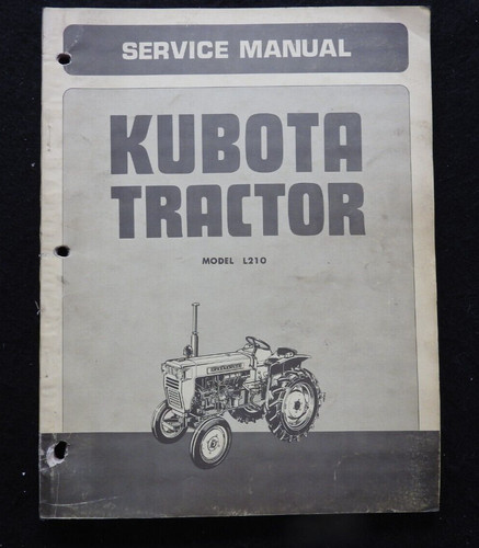 1972 1973 original - kubota, 210