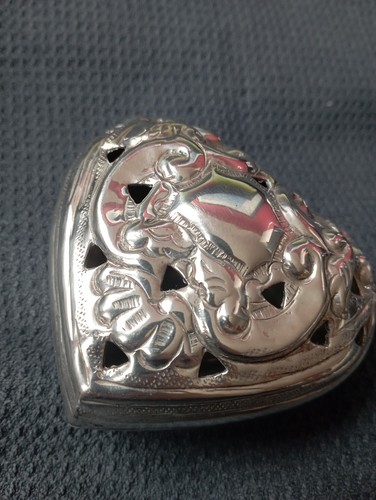 Fink herzdose versilbert ca - ,