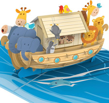 ® Pop-Up Karte Arche Noah -