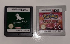 Pokemon OMEGA Rubin 3DS + Nintendogs beide Ohne OVP