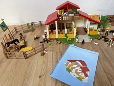 Playmobil 4190  Moderner Reiterhof  Plus Zusätzlich Zäune Und Pferde