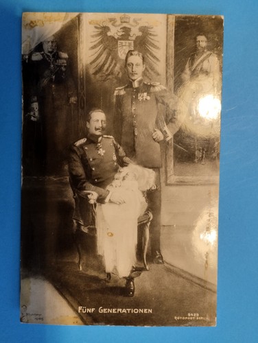 Postkarte kaiser wilhelm - postkarte, ii