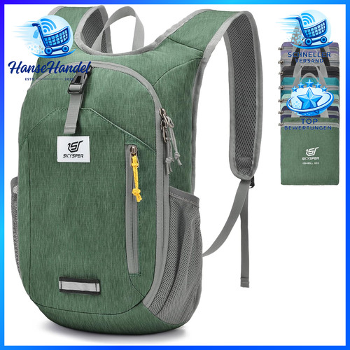 Faltbarer rucksack 10l klein - faltbarer,