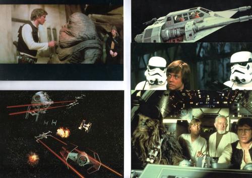 Star wars 5 - wars, postkarten