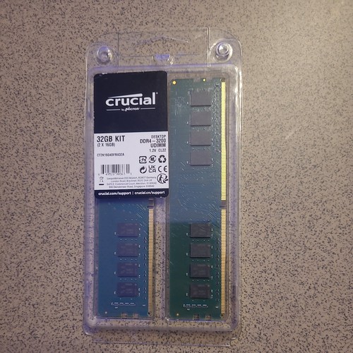 Crucial ram 32gb ddr4 - crucial,