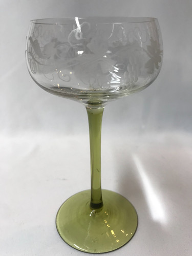 Weinglas stengelglas grüner - stengelglas,,