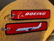 Boeing Aviation Logo Liebhaber Schlüsselanhänger Anhänger Gepäck Tasche Flugzeug