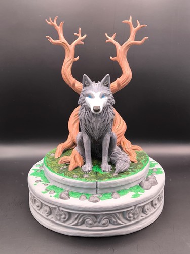 Wolfsfigur druck - wolfsfigur, –