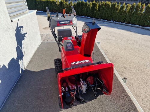 Honda hss 760a schneefräse - hss,