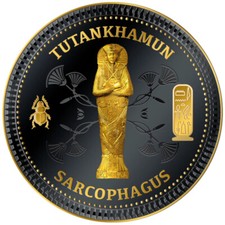 1/2 SB-Dollar Salomonen 2023 Ancient Egypt - Sarkophag des Tutanchamun