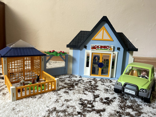 Playmobil tierklinik 4343 - tierklinik, +