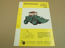 Prospekt Zettelmeyer Europ L500 Lader von 1/1965