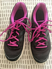 ADIDAS "Adiprene +"  Sneaker/Sportschuhe in schwarz /violett, Gr. 39 1/3, unisex