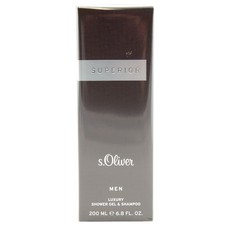 s.Oliver SUPERIOR Men Duschgel 1 x 200 ml Luxury Shower Gel for man