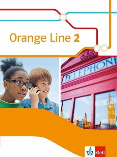 Orange line schulbuch - orange,