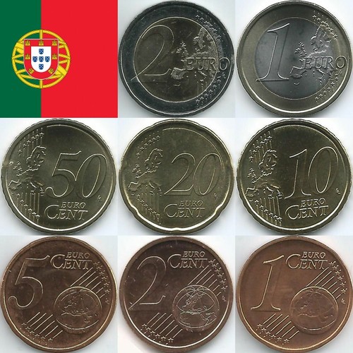 Portugal euromünzen von 2002 - portugal,