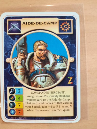 Aide camp warzone - aide-de-camp,