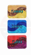 Macau pokerchips jetons plaque - jetons,