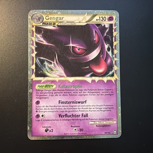 Pokemon karte gengar - karte,