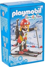 Playmobil 9287 BIATLHETIN Skifahrer BIATHLON Wintersport Olympia Neu OVP