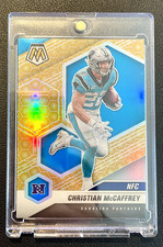 Christian McCaffrey SSP Casehit 2021 Panini Mosaic Honeycomb NFC Panthers 49ers