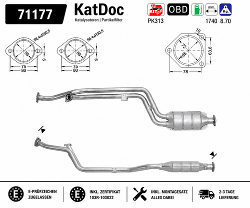 Katalysator mercedes - ✅,